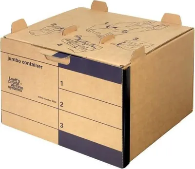 Zdjęcie produktu dla Loeff`s Patent Archivcontainer   36x38x33cm      braun  15er
