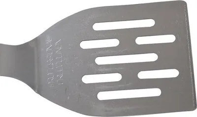 Image de Pelle à barbecue en acier inoxydable, grise, pour hamburgers