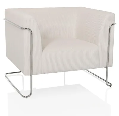 Produktbild von hjh LIVING Loungesessel Curacao Cord Stoff Sessel Relaxsessel gepolstert