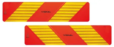 Produktbild von VIGNAL Warnmarkierungssatz D14707 58cm 21cm 0,3cm 0,4390kg