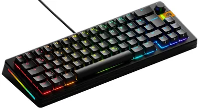 Obrázok produktu pre Mechanická klávesnica, 65% rozloženie kláves, rozloženie QWERTZ, pripojenie cez USB-C, čierna farba