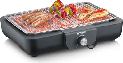 Produktbild von Severin PG 8554, 2300 W, Grill, Elektro, 900 cm², 370 x 290 mm, Tisch