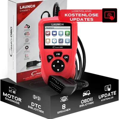 Produktbild von LAUNCH CReader OBD2 KFZ Diagnosegerät Tester Scanner Fehler lesen löschen