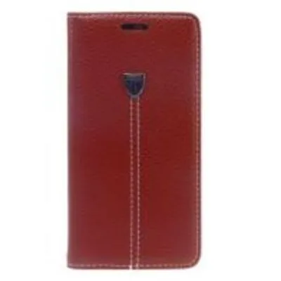 Produktbild von Book Case Handyhülle für Samsung Galaxy S6 Braun Schutzhülle Tasche