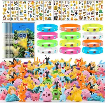 Produktbild von Kleine Figürchen Spielset mit 24 Figuren und 12 Aufklebern