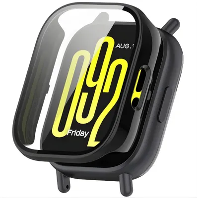 Produktbild von Hülle für Xiaomi Redmi Watch 5 Active Schutzglas Panzerfolie Display Case 9H