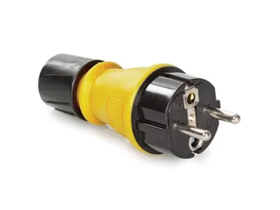 Produktbild von Männliche Steckdose - Außenbereich - Französischer Boden/schuko - IP54