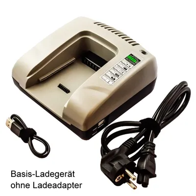 Immagine prodotto di Caricabatterie base AccuCell da 21,6 a 36 V per adattatori di ricarica intercambiabili