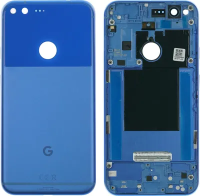 Produktbild von Gehäuse Rückseite für Google Pixel XL, Blau