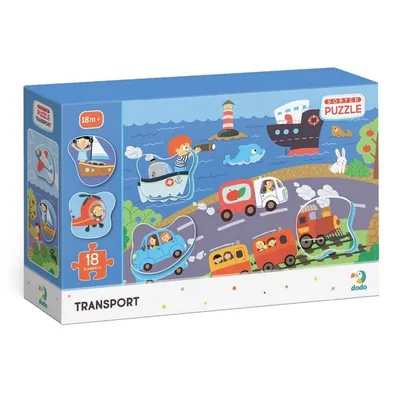 Produktbild von Puzzle Sortierer Transportmittel Spielend Lernen Transportmittel 18 Teile