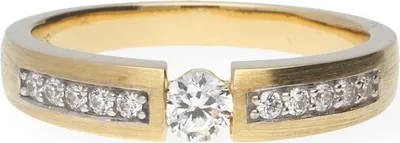 Produktbild von Ring Gold 333 Zirkonia JL10-07-1876 JuwelmaLux Größe 52