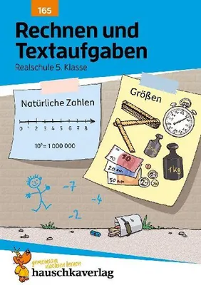 Produktbild von Rechnen und Textaufgaben - Realschule 5. Klasse