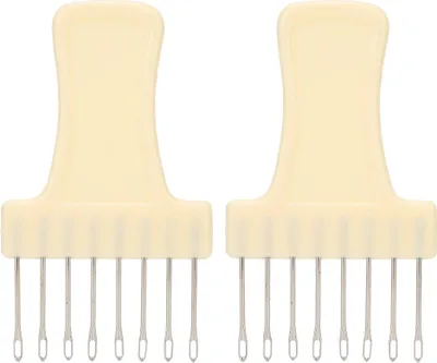 Image de 2 pièces peigne de transfert pour machine à tricoter 8 aiguilles pour Brother KH260 KH230 KH270 SK151 SK155