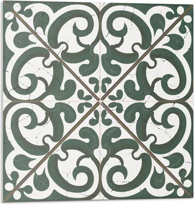 Immagine prodotto di Pattern con motivi vegetali - Piastrelle autoadesive - Rivestimento - Pannello da parete - Piastrelle in PVC - Piastrelle in vinile - Piastrelle in PCV - Autoadesivo - Decorazione murale - 9 pezzi 30 x 30 cm