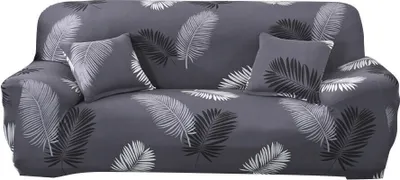 Produktbild von Topchances Elastischer Sofabezug Sofahusse 1/2/3/4 Sitzer Sofa Überwürf Stretch Sofabezüge Couchbezug Sofa Abdeckung Hussen L-förm Ecksofa Couchbezug (2 Sitzer-140cm185cm)