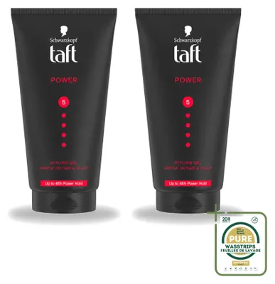Zdjęcie produktu dla 2 sztuki żelu do stylizacji Taft Power 5 - mocne utrwalenie - 150 ml - zestaw ekonomiczny