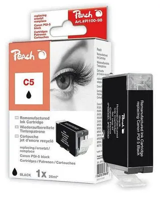 Obrázok produktu pre Peach 313913, Čierna, 26 ml, 1 kusov, 560 strany, Balenie po jednom kuse