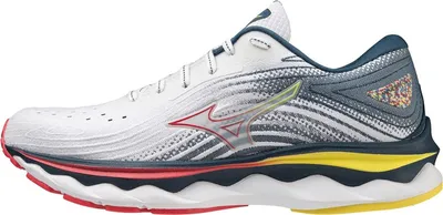 Immagine prodotto di Mizuno WAVE SKY 6 /White/Hibiscus/Buttercup/37.0/4.5