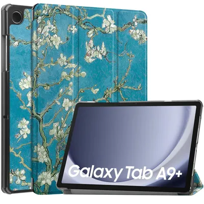 Zdjęcie produktu dla Etui ochronne na tablet Samsung Tab A9+ Plus 2023 SM-X210/X216/X218 11 cali z funkcją podstawki i automatycznego usypiania/budzenia