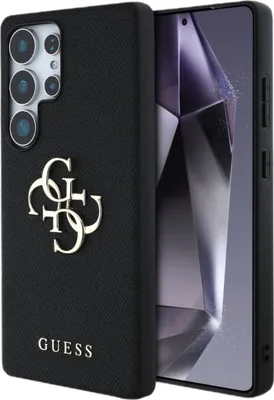 Obrázek produktu pro Pouzdro GUESS passend für SAMSUNG S25 Ultra GUHCS25LPGT4MBK (PU Grained Big 4G and Classic Logo) černé