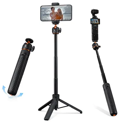 Produktbild von Omgoods – Ultraleichter Selfie-Stick mit Stativfunktion