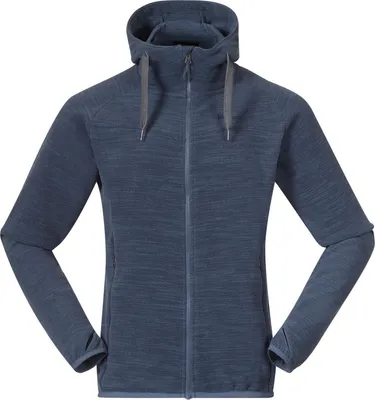 Produktbild von Bergans Herren Hareid Fleece Jacke Granite Blue XL