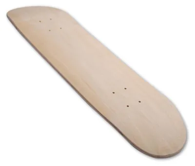 Image de Planche de skateboard de 20 cm en bois d'érable