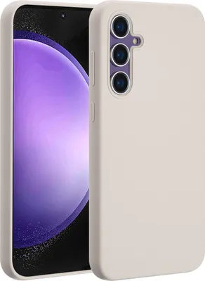 Produktbild von Accezz Liquid Silikoncase mit MagSafe Samsung Galaxy S23 FE - Stone