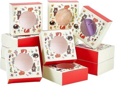 Immagine prodotto di Confezioni regalo con finestra in vetro – ideali per piccole imprese e prodotti – confezione da 30