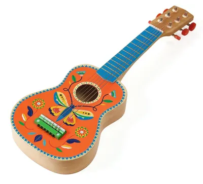 Immagine prodotto di Strumento musicale Chitarra in legno con 6 corde, Djeco