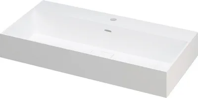 Produktbild von Baden Haus Möbelwaschtisch Space 91 x 45 cm weiß matt 50263