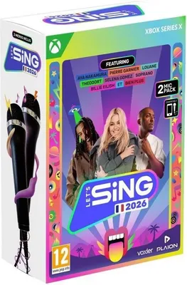 Immagine prodotto di Gioco karaoke Let's Sing 2026 + 2 microfoni, Xbox Series X