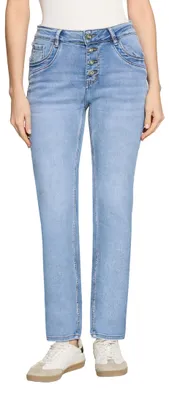 Produktbild von Cartoon Damen Boyfriend-Jeans im Vintage-Look 44, Blau