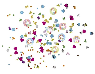 Zdjęcie produktu dla amscan 9902113 Confetti Unicorn - 34 g