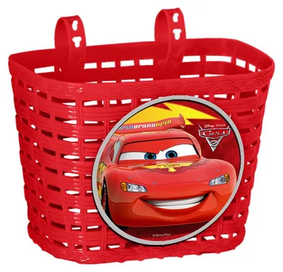 Produktbild von Kinder Disney Fahrradkorb Fahrrad Korb Lenkerkorb Körbchen CARS Mcqueen C892053