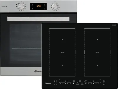 Produktbild von Bauknecht BAKO3 SF26 Set Backofen BAK3S KN8V IN + Induktionskochfeld BB 8760C AL