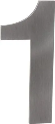 Obrázok produktu pre Samolepka číslo "1" nerez 50x1,5 mm