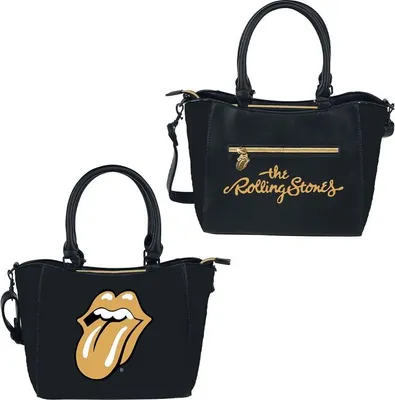 Produktbild von The Rolling Stones Handtasche Damen Gold Tongue schwarz Standard