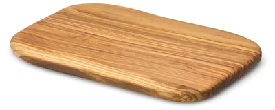 Image de CONTINENTA, planche à découper en bois d'olivier, forme naturelle, 25x15x1,2 cm, référence 4972, code EAN 4017167497204