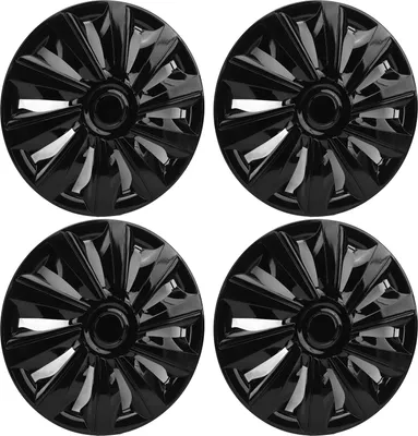 Productafbeelding van 4 stuks wieldeksels, 14 inch, voor sterke bescherming, universeel toepasbaar op alle 14-inch stalen velgen