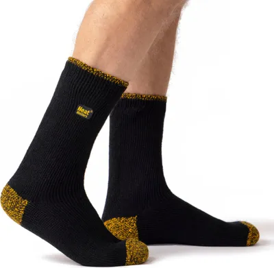 Produktbild von HEAT HOLDERS BSMHH82J1BLK Herren Bigfoot HEAT HOLDERS Workforce Socken - Schwarz