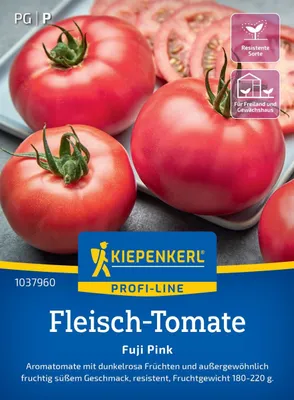 Produktbild von Kiepenkerl Fleisch Tomatensamen Fuji Pink F1 Solanum lycopersicum 5 Pflanzen