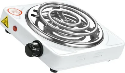 Produktbild von Elektrischer Einzelbrenner 1000W Spulengelder wei?er berhitzungsschutz Verstellbarer, vielseitiger tragbarer Herd fr Kchen -EU -Stecker 220 V