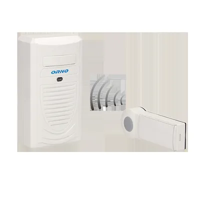 Produktbild von ORNO DISCO AC Outdoor Funk-Türklingel de Red System de Learning 1 Beep 80 m