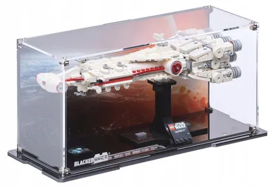 Obrázek produktu pro Černá vitrína s potištěnou zadní stranou pro LEGO® 75376 Star Wars – Tantive IV™
