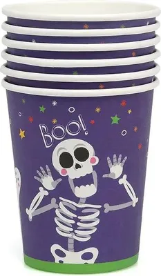 Obrázek produktu pro Atosa Halloween 6 kusů fialová Fialová Jedna velikost