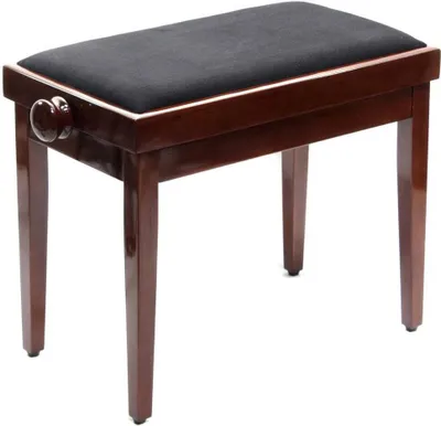 Zdjęcie produktu dla Pianonova SG 801 Drewniany stołek do fortepianu Rosewood