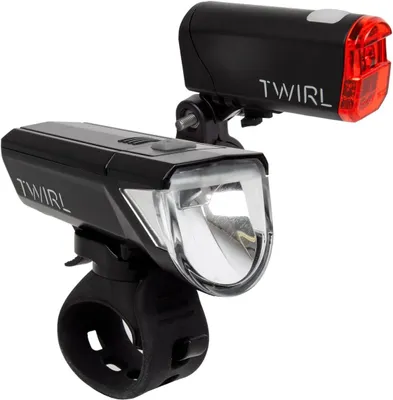 Immagine prodotto di Kit di luci per bicicletta, con indicatore di batteria, luce, faro per bicicletta