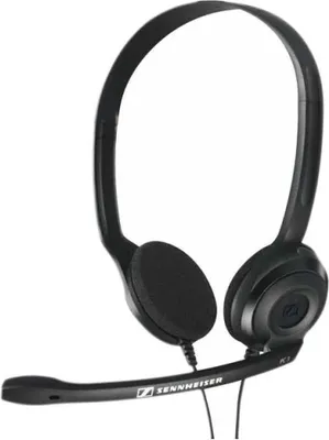 Productafbeelding van Sennheiser PC 3 Chat, voor PC/gaming, stereo, hoofdband, zwart, 2x 3,5 mm (1/8"), 2 meter