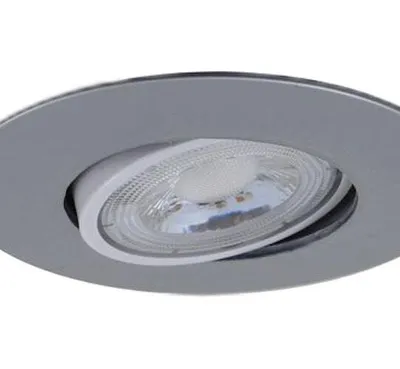 Produktbild von Briloner Einbauleuchte LED 5W 460lm chrom-matt 3000K, stufenlos dimm- & schwenkbar